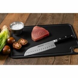 Arcos|Faca Santoku Arcos serie riviera Preto Aço Polioximetileno 18 cm