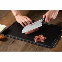 Arcos|Faca Santoku Arcos serie riviera Preto Aço Polioximetileno 18 cm