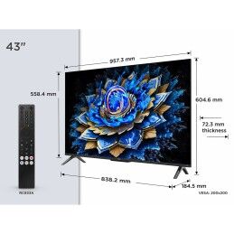 TCL|Smart TV TCL 4K Ultra HD 43" QLED