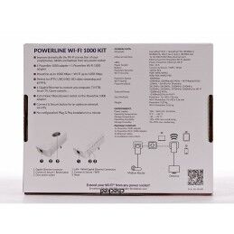 STRONG|Adaptador PLC STRONG POWERL1000WFDUOEUV2 Branco (2 Unidades)