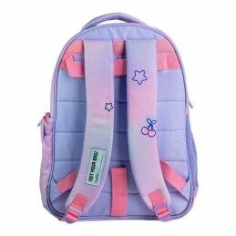 Stitch|Mochila Escolar Stitch Lilás