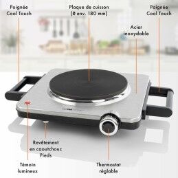 Clatronic|Fogão Eléctrico Clatronic EKP 3788 1500 W