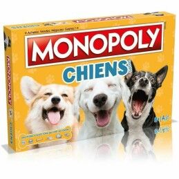 Winning Moves|Jogo de Mesa Winning Moves Monopoly Chiens