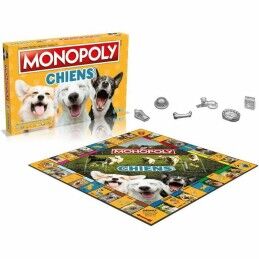 Winning Moves|Jogo de Mesa Winning Moves Monopoly Chiens