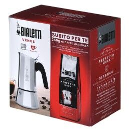 Bialetti|Cafeteira Italiana Bialetti Prateado Aço inoxidável 240 ml 6 Copos