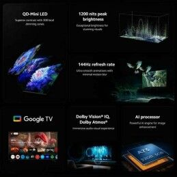 Xiaomi|Smart TV Xiaomi MINILED 2025 LED 4K Ultra HD 75"