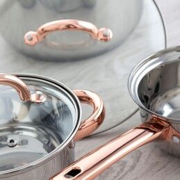 Quid|Bateria de Cozinha Quid Vanity Aço inoxidável 4 Peças