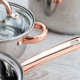 Quid|Bateria de Cozinha Quid Vanity Aço inoxidável 4 Peças