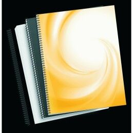 Fellowes|Capas de encadernação Fellowes Metal 25 Grafite A4 Metal