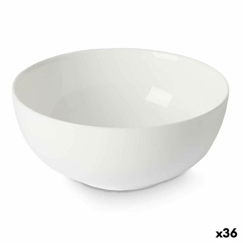 Vivalto|Tigela Vivalto LZKW-60 Branco Vidro opalino 15 x 6,5 x 15 cm (36 Unidades)