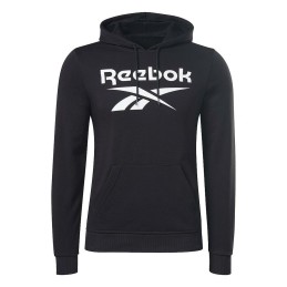 Polar com Capuz Homem Reebok I FT BIG LOGO OTH H54788 Preto