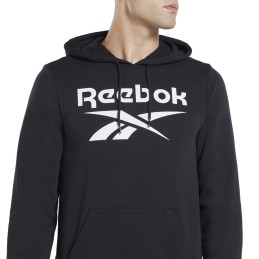 Polar com Capuz Homem Reebok I FT BIG LOGO OTH H54788 Preto