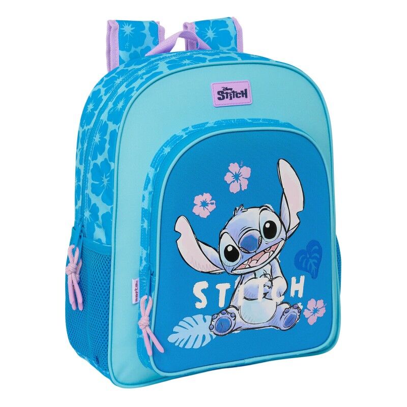 Lilo & Stitch|Mochila Escolar Lilo & Stitch Hawaii Azul 32 x 38 x 12 cm Lilo & Stitch|Mochila Escolar Lilo & Stitch Hawaii Azul 32 x 38 x 12 cm