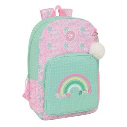 BlackFit8|Mochila Escolar com Rodas 905 BlackFit8 M313G Azul 32 x 42 x 15 cm