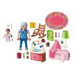 Playmobil|Playset Dollhouse Baby's Room Playmobil 70210 - Nursery (43 pcs)