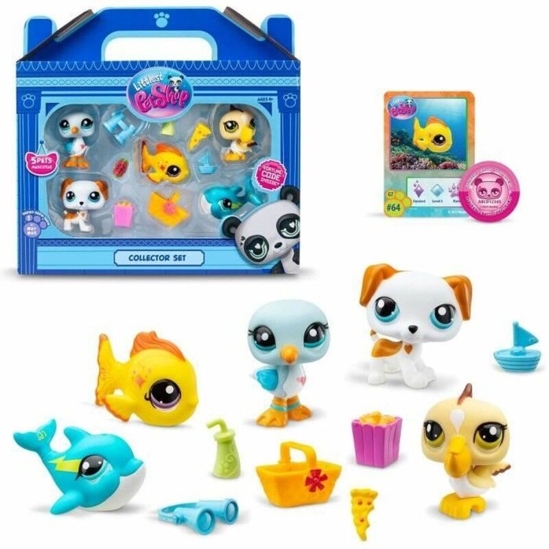 Bandai|Figuras de animais Bandai Littlest Pet Shop Plástico