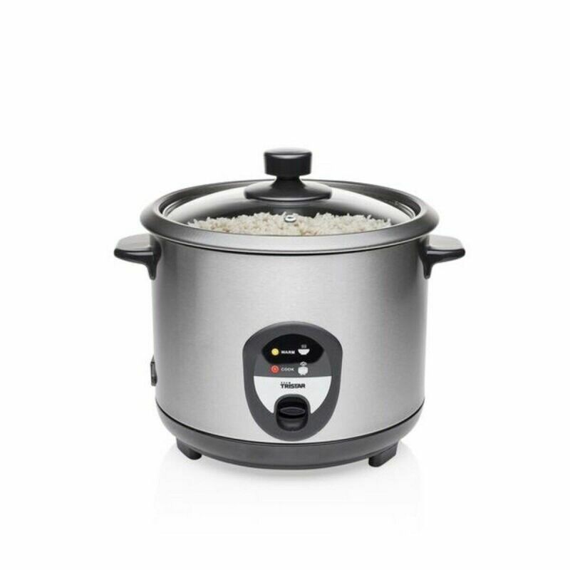 Tristar|Panela de Arroz Tristar RK-6126 Arrocera Preto/Prateado Prateado Aço inoxidável 400 W