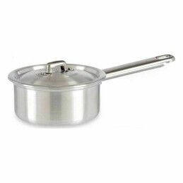Kinvara|Tacho com Tampa Kinvara 100017 Prateado Alumínio Ø 12 cm 600 ml (10 Unidades)