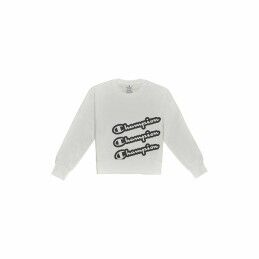 Champion|Fato de Treino Infantil Champion Branco/Preto