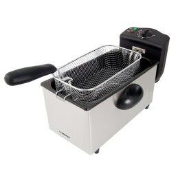 N'oveen|Fritadeira de Ar N'oveen AF770 Preto Prateado 1700 W 6,5 L