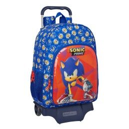 BlackFit8|Mochila Escolar com Rodas Evolution BlackFit8 Egeo Azul (32 x 42 x 15 cm)