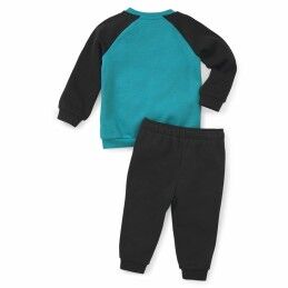Puma|Fato de Treino para Bebé Puma Minicat Essentials Preto Azul