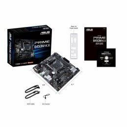 Asus|Placa Mãe Asus 90MB1600-M0EAY0 mATX AM4 AMD B450 AMD AM4