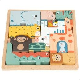 Woomax|Puzzle Infantil de Madeira Woomax (6 Unidades)