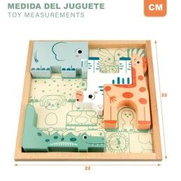 Woomax|Puzzle Infantil de Madeira Woomax (6 Unidades)