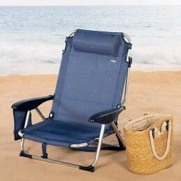 Aktive|Cadeira de Praia Aktive Azul escuro 51 x 45 x 76 cm Praia