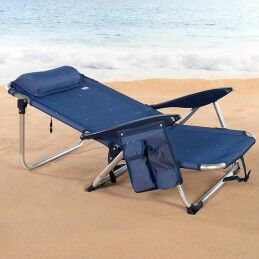 Aktive|Cadeira de Praia Aktive Azul escuro 51 x 45 x 76 cm Praia