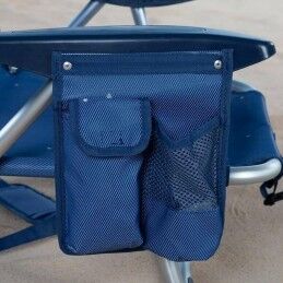 Aktive|Cadeira de Praia Aktive Azul escuro 51 x 45 x 76 cm Praia
