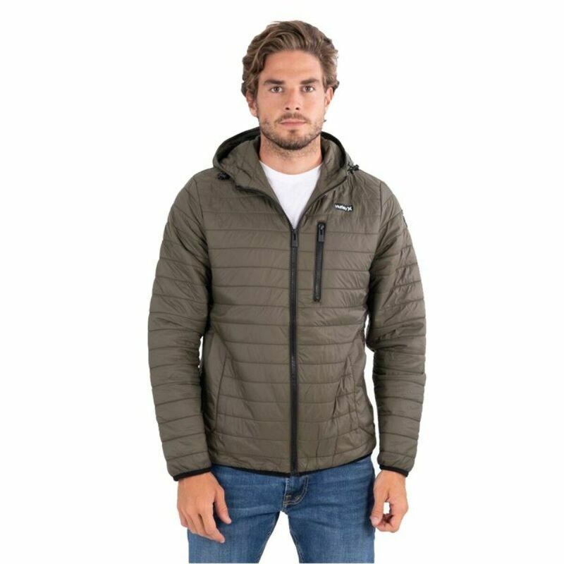 Hurley|Casaco de Desporto para Homem Hurley Balsam Quilted Packable Verde Hurley|Casaco de Desporto para Homem Hurley Balsam Quilted Packable Verde