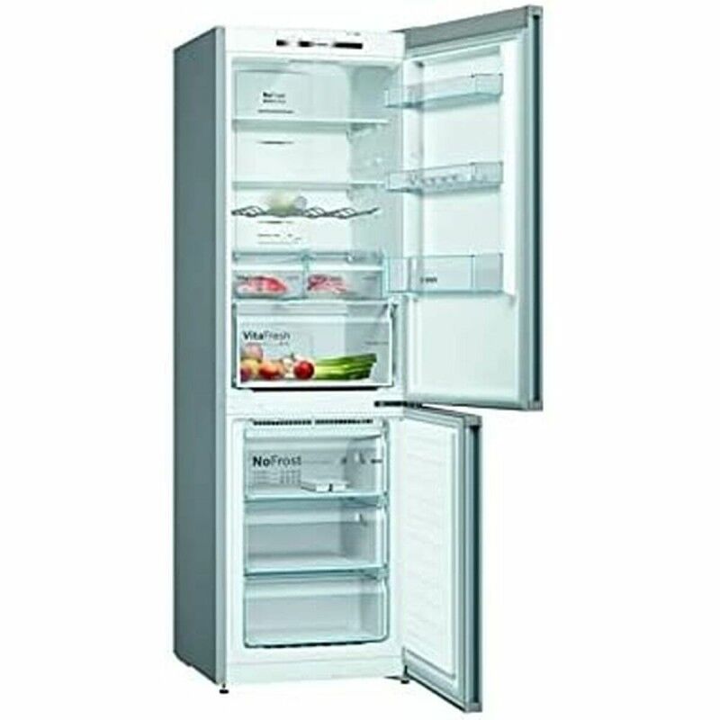 BOSCH|Frigorífico Combinado BOSCH KGN36VIDA Aço (186 x 60 cm)