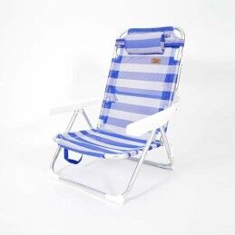 Ociotrends|Cadeira de Praia Ociotrends Azul 60 x 50 x 82 cm