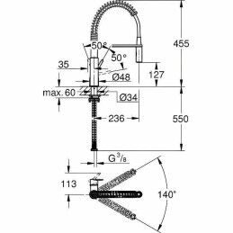 Grohe|Torneira Monocomando Grohe Professional 30361000