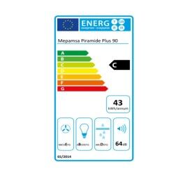 Mepamsa|Extrator Convencional Mepamsa Piramide Plus 90X 90 cm 290 m³/h 65W C