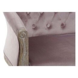 DKD Home Decor|Sofá DKD Home Decor Castanho Cor de Rosa Madeira Moderno 107 x 61 x 71 cm