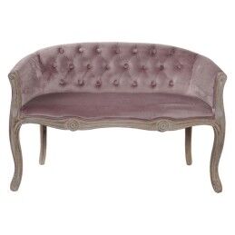 DKD Home Decor|Sofá DKD Home Decor Castanho Cor de Rosa Madeira Moderno 107 x 61 x 71 cm