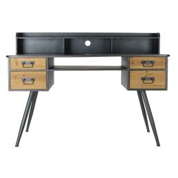 DKD Home Decor|Secretária DKD Home Decor Metal Abeto (135 x 60 x 95 cm)