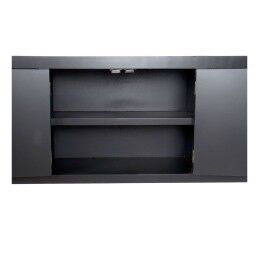 DKD Home Decor|Móvel de TV DKD Home Decor Preto Multicolor Madeira Abeto Madeira MDF 130 x 24 x 51 cm