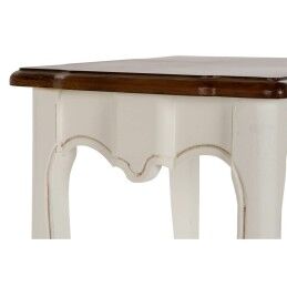 DKD Home Decor|Jogo de 3 mesas DKD Home Decor Branco Castanho 60 x 40 x 66 cm