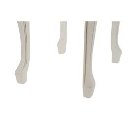 DKD Home Decor|Jogo de 3 mesas DKD Home Decor Branco Castanho 60 x 40 x 66 cm