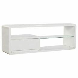 DKD Home Decor|Mesa de apoio DKD Home Decor 49 x 49 x 72 cm Cristal Preto Dourado Metal