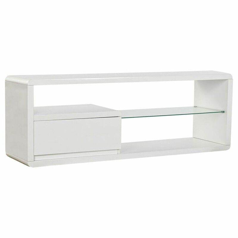 DKD Home Decor|Móvel de TV DKD Home Decor Branco 140 x 40 x 50 cm