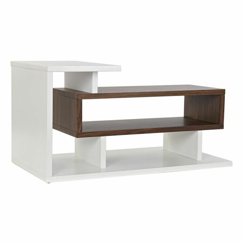 DKD Home Decor|Móvel de TV DKD Home Decor Branco Castanho 110 x 60 x 58 cm DKD Home Decor|Móvel de TV DKD Home Decor Branco Castanho 110 x 60 x 58 cm