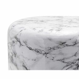 DKD Home Decor|Mesa de apoio DKD Home Decor Dourado Branco Ferro (50 x 50 x 45 cm)