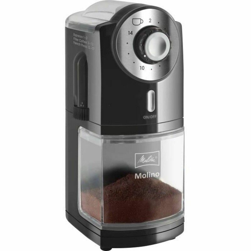 Melitta|Moedor de Café Melitta 1019-02 200 g Preto Plástico 1000 W 100 W