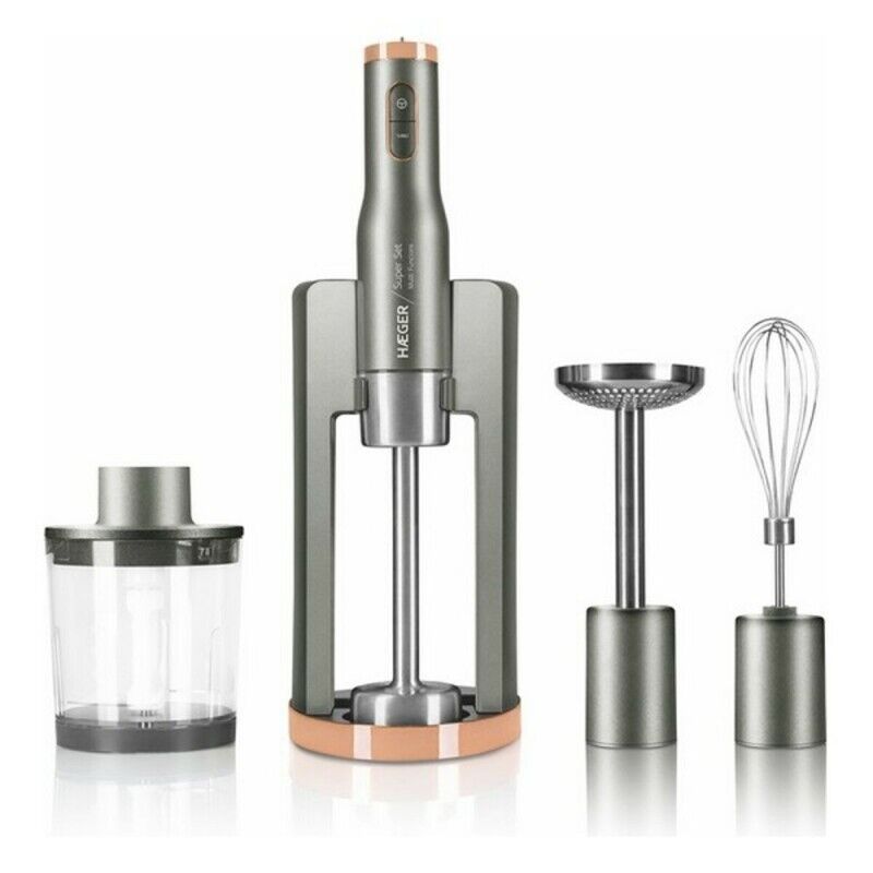 Haeger|Batedora de Mão Haeger HB-80C.024A Cinzento 800 W