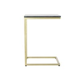 DKD Home Decor|Mesa de apoio DKD Home Decor 40 x 46 x 65 cm Preto Dourado Mármore Ferro